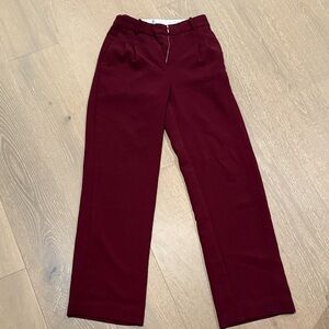 Wilfred Deep Red Women's Trousers